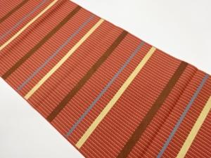 横段模様織出し名古屋帯